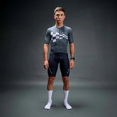 JERSEY PRO TEAM BLK HOMBRE GRIS CARRERA